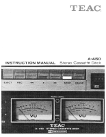 Teac A-450-Owners-Manual 